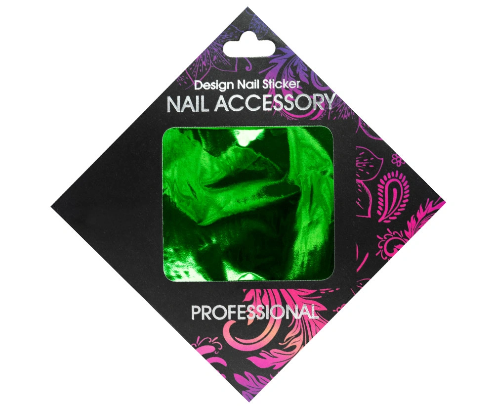 

	Vintage design foil is intended for creating a mirror-shine nail design. Suitable for both sculpted nails and gel polish applications.

	Step by st...