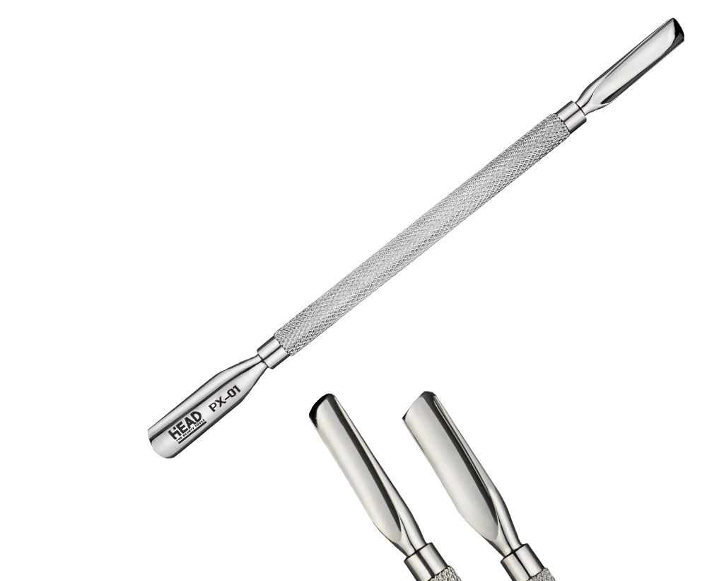 Stainless steel pusher for cuticles...