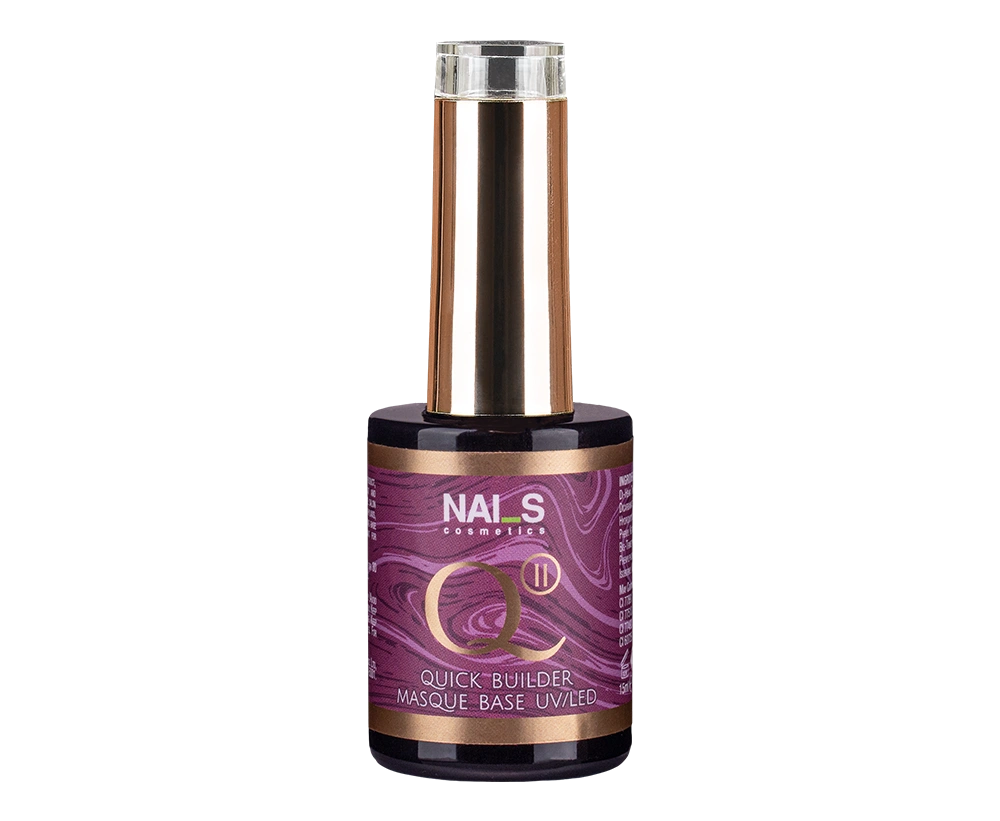

	Quick Masque base – a lightly tinted base/gel with wide application possibilities.

	• Base for gel polishes
	• BIO gel
	• Gel in a bottle for natu...