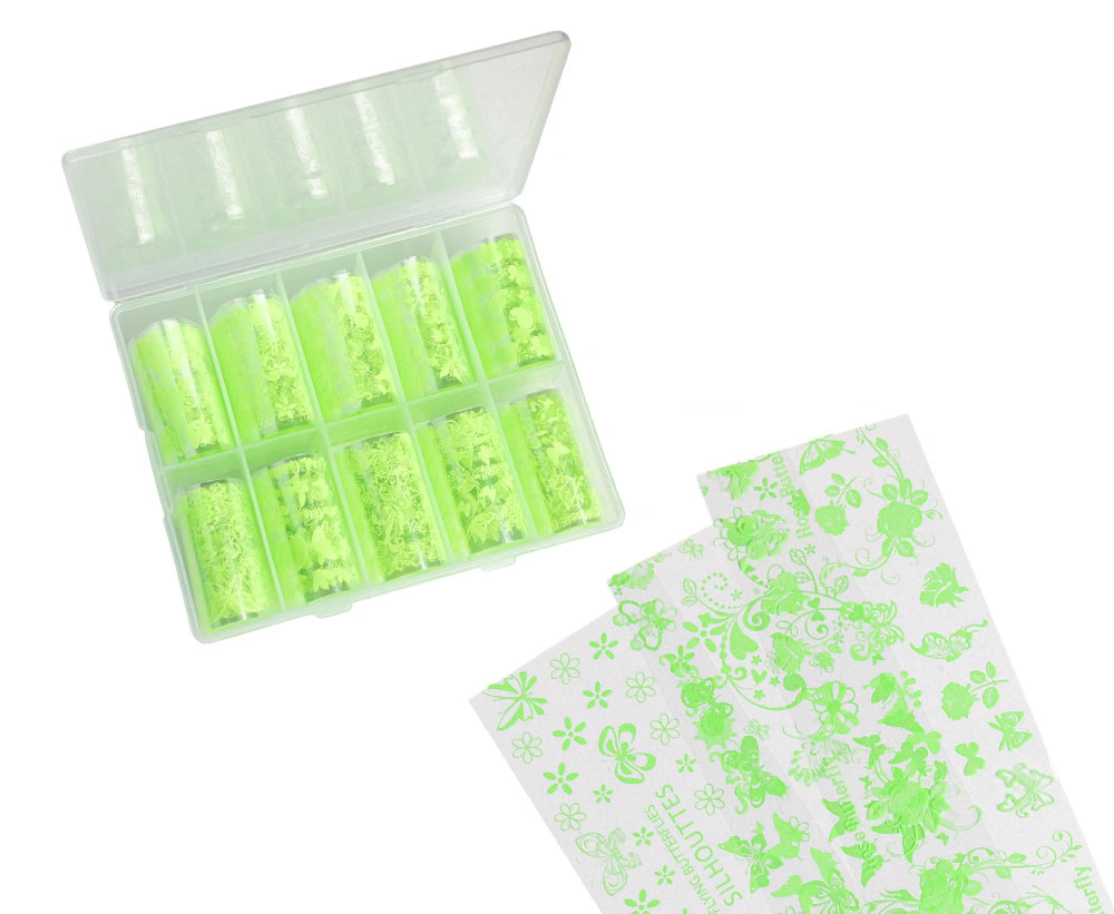 

	Foil for nail design, suitable for both sculpted nails and gel polish application.

	Set includes: 10 foils

...