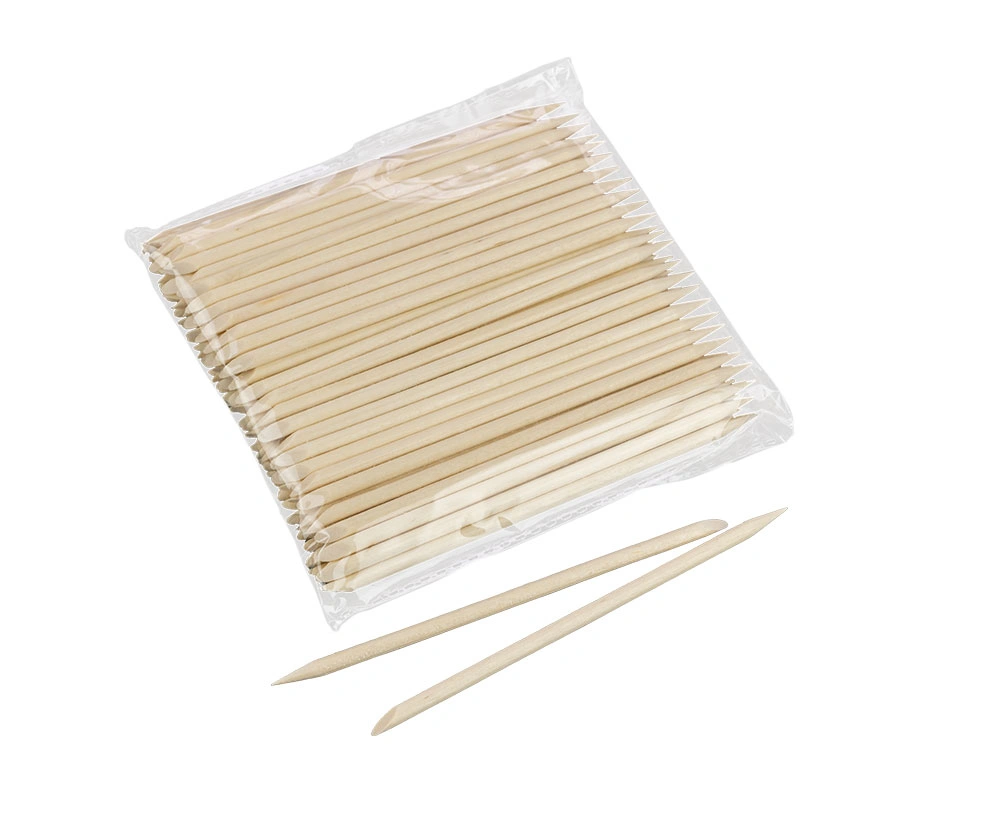 

	Wooden manicure sticks – 3.8 × 114 mm – a practical and convenient tool for everyday nail care.

	• Suitable for pushing back cuticles, cleaning na...