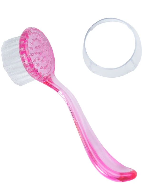 Dust removal brush, which gently cleans the nail and skin surface. Suitable for professional and everyday use....