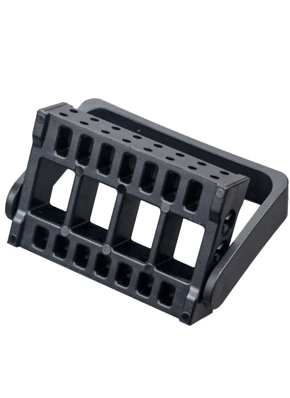 Nail drill bit holderPractical holder for convenient and organised storage of nail drill bits. Suitable for arranging bits of different sizes, lengths and shapes, helping to keep the workspace tidy and the necessary tools easily accessible. Ideal for everyday use during manicure and pedicure treatments....