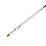 Gel Brush & Spatula 2in1, White