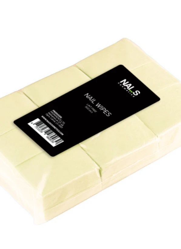 Lint-free wipes for working with natural nails and for removing the tacky layer of gel polish and other products....