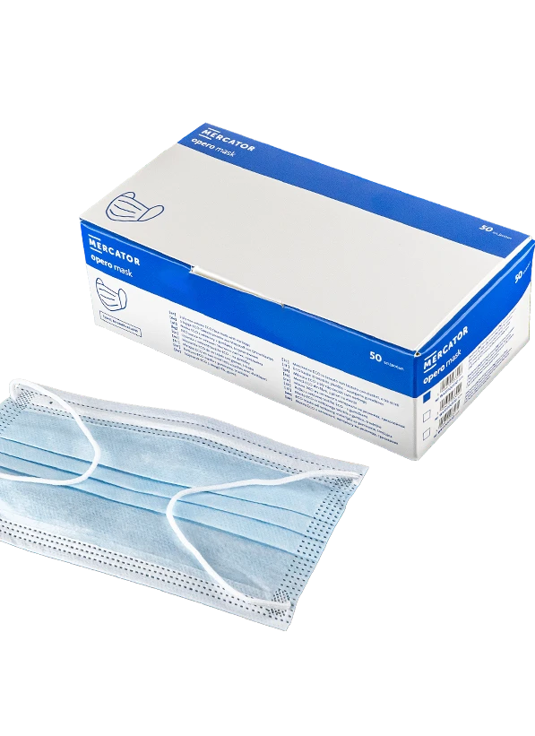 Three-layer face mask with ear loopsComfortable three-layer face mask with elastic ear loops and an adjustable nose strip for a better fit. The multi-layer material with a polypropylene filter layer provides comfortable wear for everyday use and during beauty treatments....