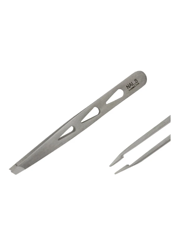 Stainless steel brow tweezers....