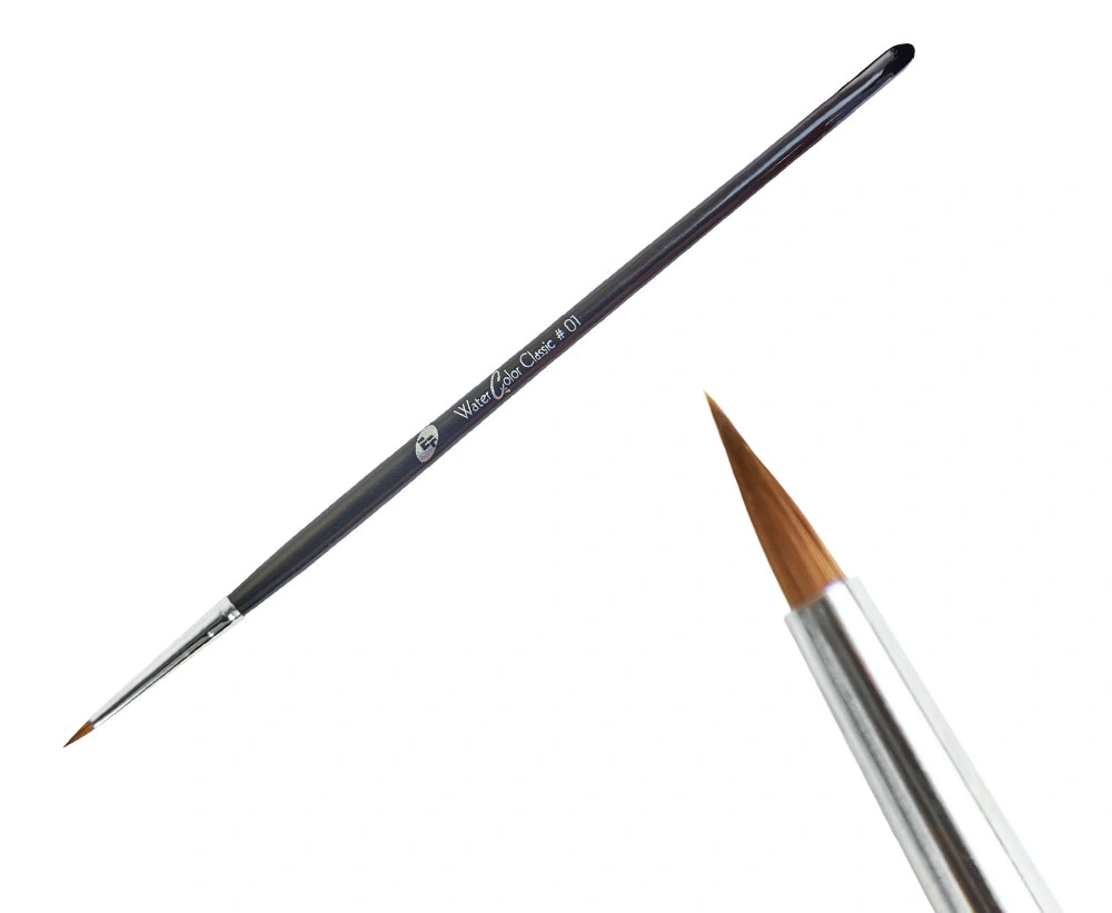 A brush for watercolor nail art.
Two types available:
- 001
- 004...