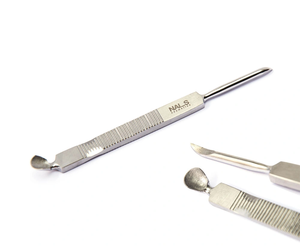 

	Pusher PS.

	Manicure tool for preparing the nail plate and cuticle area before further treatment.

	Used to gently push back the cuticle and clean...